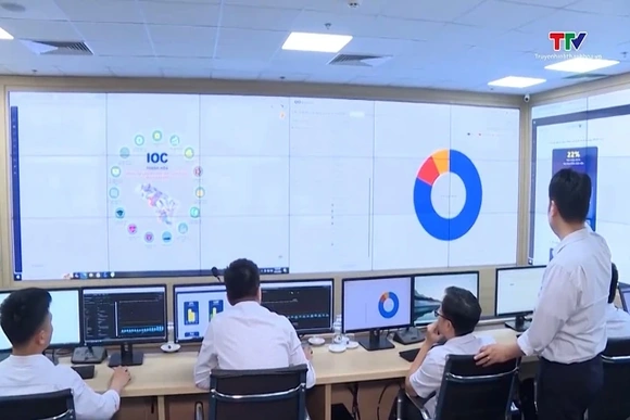 Trung tâm IOC Thanh Hóa - “Bộ não số” vận hành đô thị thông minh, hiện đại
