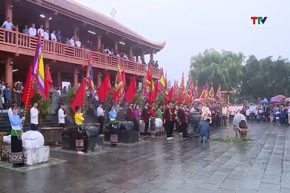 Lễ hội Dâng trâu tế trời Đền Chín Gian năm 2026