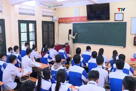 Thanh Hoá: Kỳ thi tuyển sinh lớp 10 THPT năm học 2026-2027 diễn ra vào ngày 5-6/6