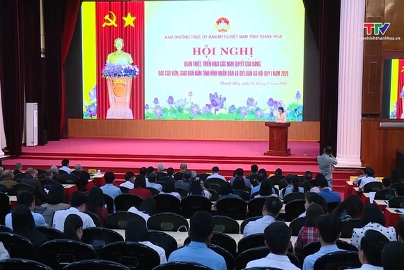 Quán triệt nghị quyết của Đảng, nắm bắt dư luận xã hội quý I năm 2026