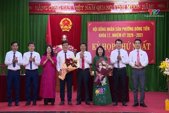 Phường Đông Tiến tổng kết công tác bầu cử đại biểu Quốc hội khóa XVI và đại biểu HĐND các cấp