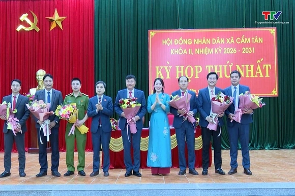 Kỳ họp thứ nhất HĐND xã Cẩm Tân khóa II, nhiệm kỳ 2026 - 2031