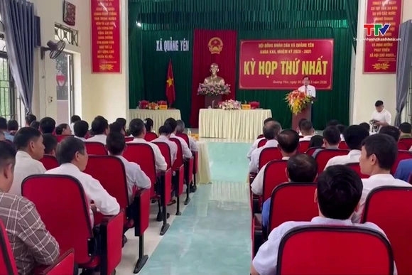 Kỳ họp thứ nhất, nhiệm kỳ 2026 - 2031, Hội đồng Nhân dân xã Quảng Yên khóa XXII