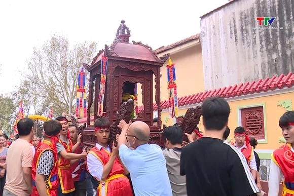 Khai mạc lễ hội truyền thống làng văn hóa Duy Tinh - chùa Sùng Nghiêm Diên Thánh năm 2026