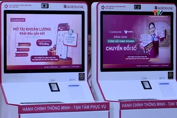 Thanh Hóa ra mắt Kiosk thông minh và hệ thống xác thực, cấp bản sao số tài liệu điện tử