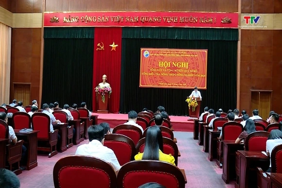 Thanh Hóa tổng kết tổng điều tra nông thôn, nông nghiệp năm 2025