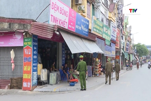 Xã Thiệu Hóa bảo đảm trật tự công cộng, an toàn giao thông