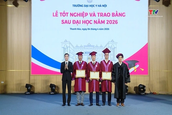 Lễ tốt nghiệp và trao bằng Chuyên khoa Y năm 2026 tại Thanh Hóa