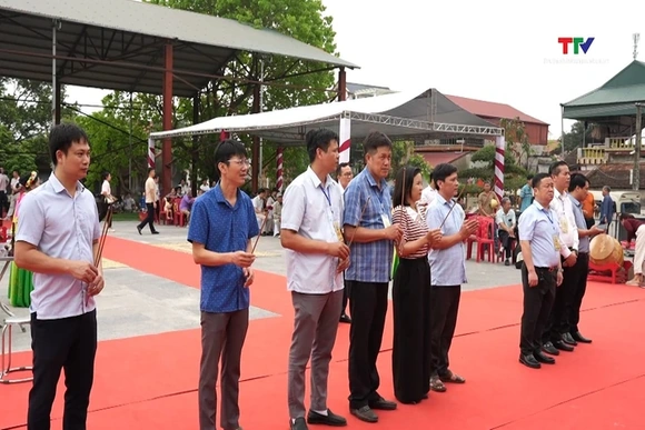 Xã Biện Thượng tổ chức Lễ hội Phủ Trịnh năm 2026