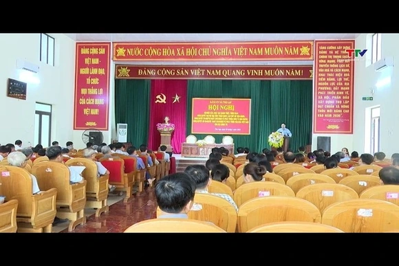 Thọ Lập: Quán triệt Nghị quyết Đại hội đại biểu toàn quốc lần thứ XIV của Đảng