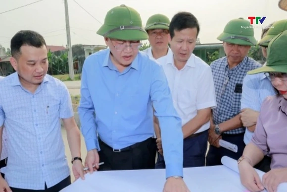 Tập trung tháo gỡ khó khăn trong công tác giải phóng mặt bằng các hạng mục Tiểu dự án đô thị Tĩnh Gi