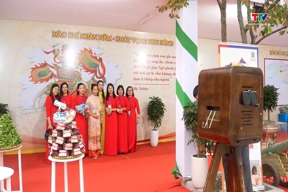 Không gian du lịch đặc sắc tại Lễ hội Đền Bà Triệu 2026