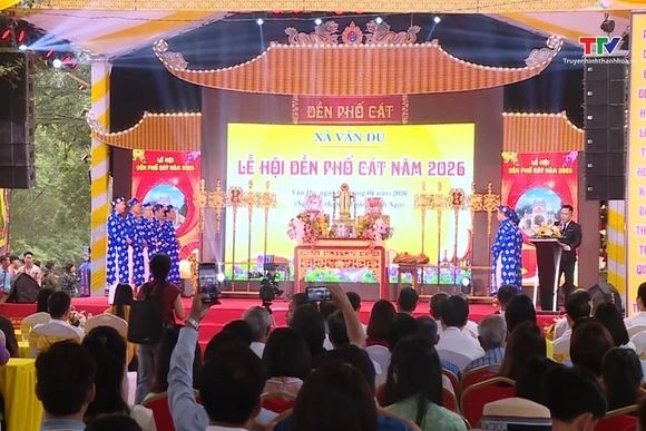 Khai mạc Lễ hội Đền Phố Cát năm 2026