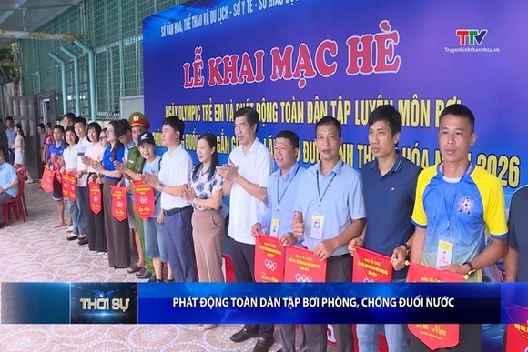 Phát động toàn dân tập bơi phòng, chống đuối nước