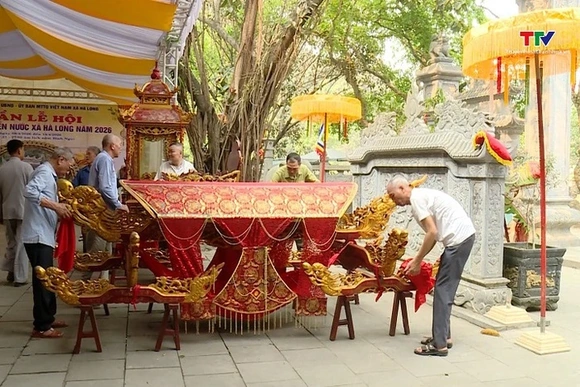 Xã Hà Long sẵn sàng tổ chức Lễ hội Đền Rồng, Đền Nước năm 2026