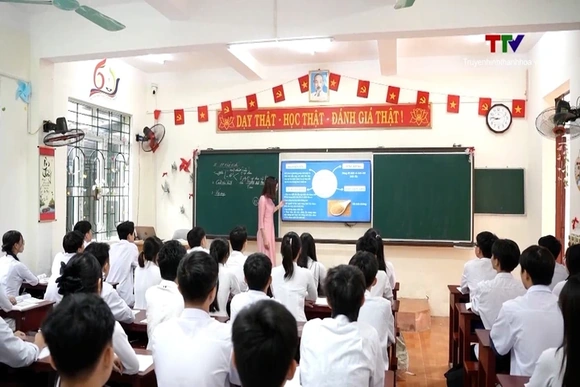 Trường THPT Triệu Sơn 1 khắc phục khuyết điểm, vi phạm theo Kết luận thanh tra