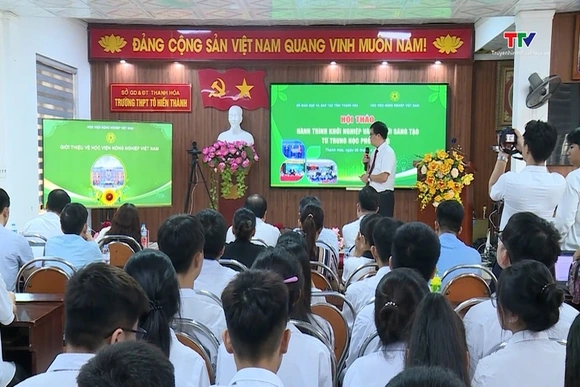 Hội thảo “Hành trình khởi nghiệp và Đổi mới sáng tạo từ trung học phổ thông”