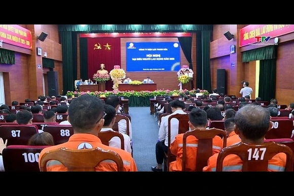 Hội nghị đại biểu Người lao động Công ty Điện lực Thanh Hóa năm 2026
