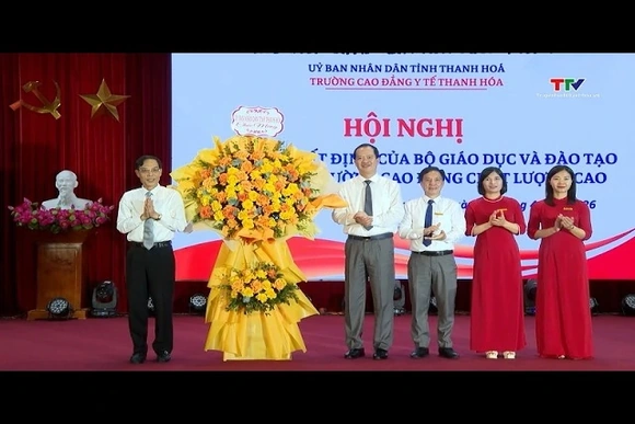 Trường Cao đẳng Y tế Thanh Hoá đạt chuẩn chất lượng cao