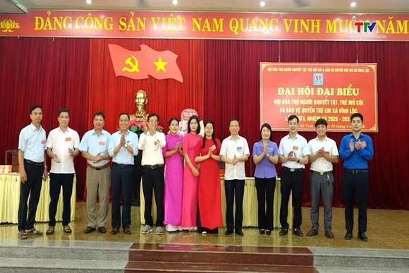 Hội Bảo trợ người khuyết tật, trẻ mồ côi và bảo vệ quyền trẻ em xã Vĩnh Lộc đại hội lần thứ I