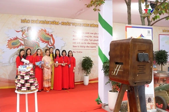 Không gian du lịch đặc sắc tại Lễ hội Đền Bà Triệu 2026