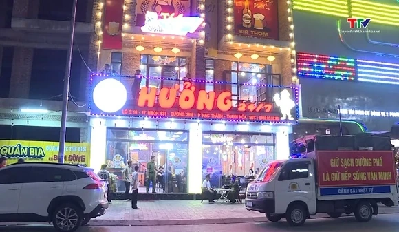 Phường Hạc Thành tăng cường bảo đảm trật tự đô thị, an toàn giao thông