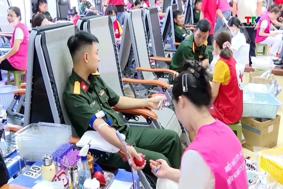 Năm 2025, cả nước tiếp nhận gần 1,8 triệu đơn vị máu