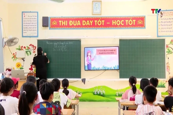 Tình trạng chậm cấp thiết bị dạy học vẫn chưa được giải quyết