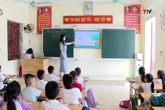 Chỉ sáp nhập trường, điểm trường trong phạm vi 1 đơn vị hành chính cấp xã