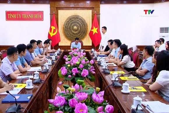 Tiếp tục nâng cao chất lượng công tác tham mưu, phục vụ của Văn phòng Tỉnh ủy