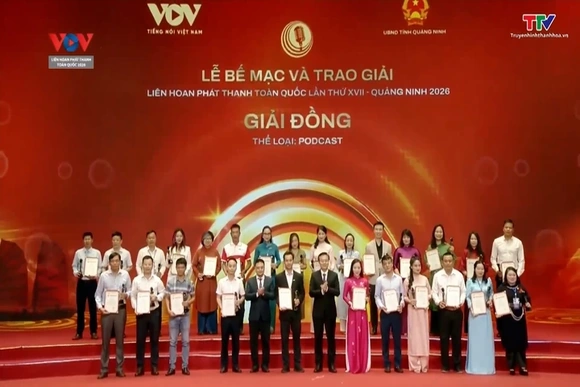 Báo và Phát thanh, truyền hình Thanh Hóa đoạt 4 giải tại Liên hoan Phát thanh toàn quốc lần thứ XVII