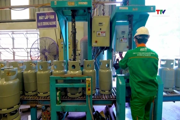 Giá gas đồng loạt giảm