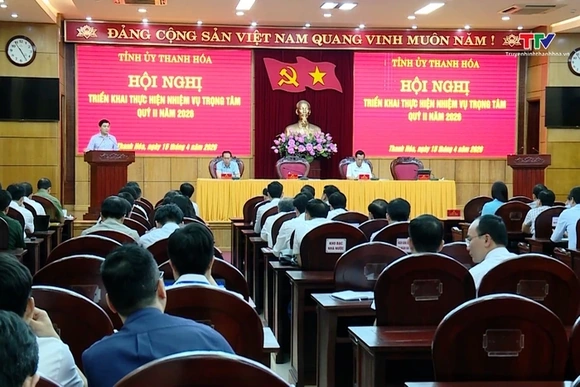 Quyết liệt triển khai thực hiện nhiệm vụ trọng tâm quý II