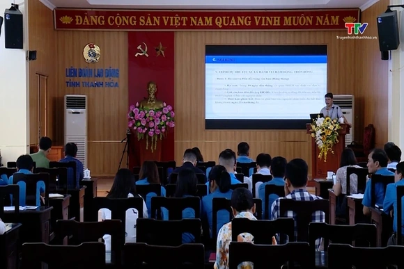 Nâng cao năng lực tư vấn pháp luật công đoàn