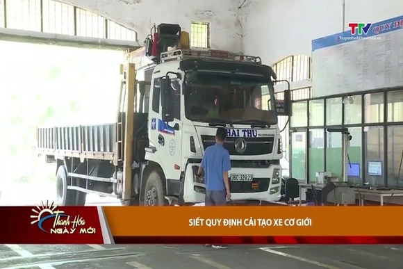 Siết quy định cải tạo xe cơ giới