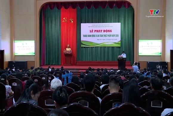 Thanh Hoá phát động tháng an toàn thực phẩm