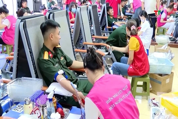 Năm 2025, cả nước tiếp nhận gần 1,8 triệu đơn vị máu