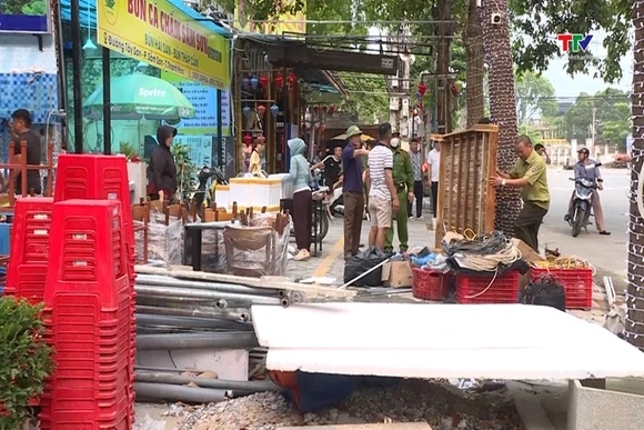 Sầm Sơn thiết lập trật tự đô thị, hướng tới mùa du lịch an toàn