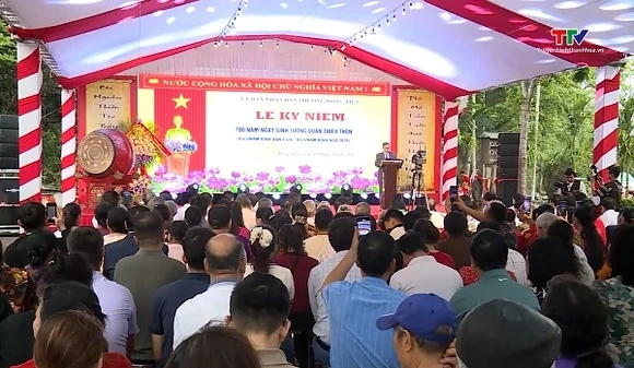 Kỷ niệm 700 năm ngày sinh Tướng công Thiều Thốn và 700 năm hình thành, phát triển họ Thiều Việt Nam