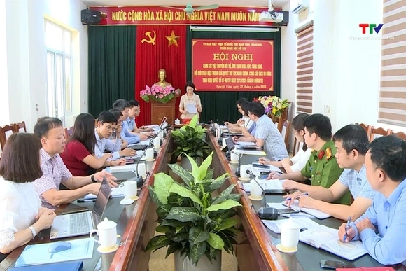 Giám sát thực hiện Nghị quyết số 57 của Bộ Chính trị tại phường Nguyệt Viên