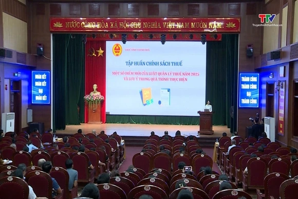 Phổ biến chính sách thuế mới cho doanh nghiệp
