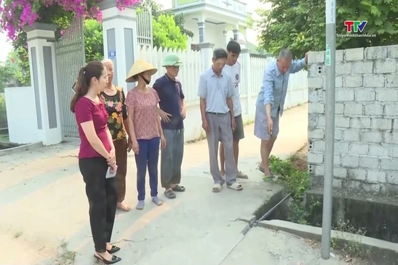 Khắc phục tình trạng mất nước sinh hoạt tại xã Quảng Ninh