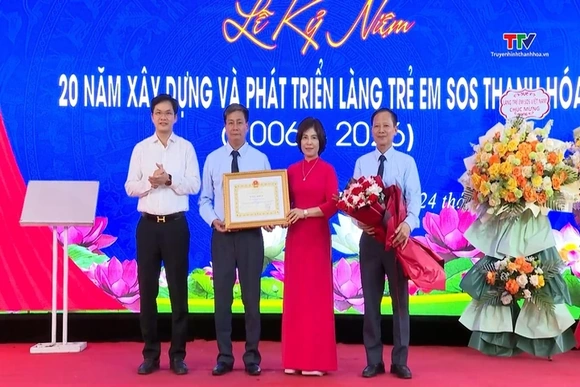 Kỷ niệm 20 năm xây dựng và phát triển Làng trẻ em SOS Thanh Hóa