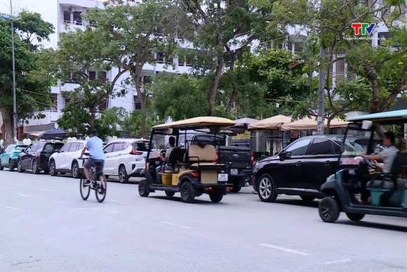 Chấn chỉnh hoạt động xe điện tại Sầm Sơn