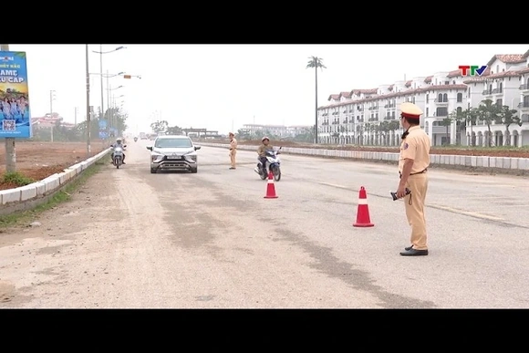 Đảo đảm ATGT các tuyến đường trọng điểm dịp nghỉ lễ