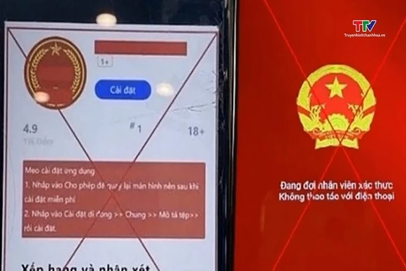 Cảnh báo thủ đoạn giả dịch vụ công để chiếm quyền điện thoại