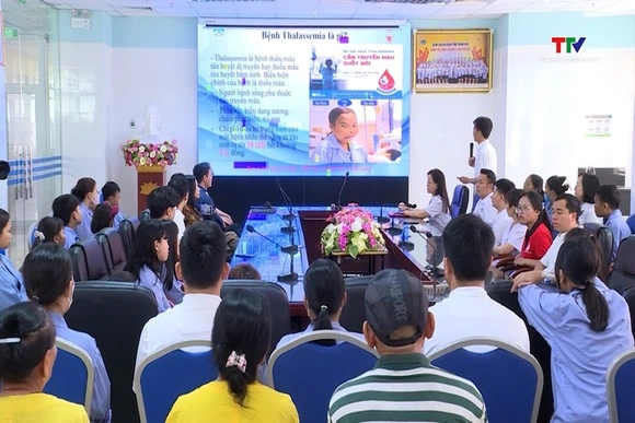 Chung tay nâng cao nhận thức về bệnh tan máu bẩm sinh Thalassemia