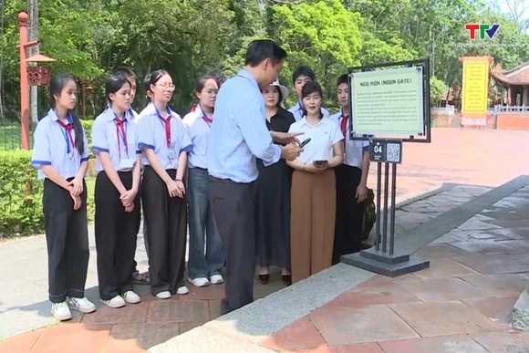 Phát huy giá trị di tích bằng giải pháp công nghệ