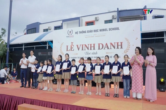 Nobel School tổ chức giao lưu đánh giá năng lực học sinh cấp hệ thống năm học 2025 – 2026
