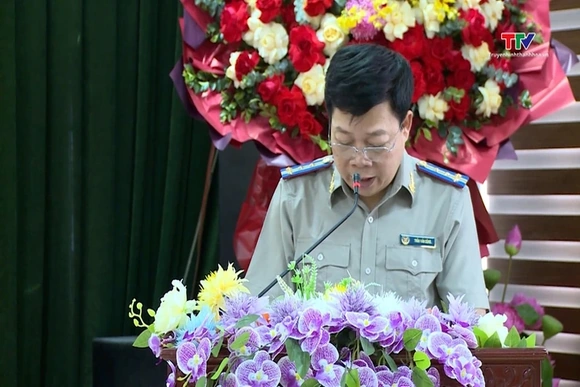 Công bố và trao Quyết định bổ nhiệm Phó Trưởng Thi hành án dân sự tỉnh Thanh Hoá